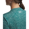 image:imageUnder Armour Womens Tech Twist V Neck Short Sleeve TShirt338 Rack Green   White
