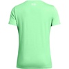 image:imageUnder Armour Womens Tech Twist V Neck Short Sleeve TShirt350 Matrix Green  White  White