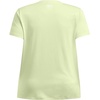 image:imageUnder Armour Womens Tech Twist V Neck Short Sleeve TShirt383 Retro Green   White