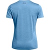 image:imageUnder Armour Womens Tech Twist V Neck Short Sleeve TShirt444 Viral Blue   Black