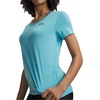 image:imageUnder Armour Womens Tech Twist V Neck Short Sleeve TShirt481 Fresco Blue   Blackout Navy