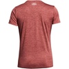 image:imageUnder Armour Womens Tech Twist V Neck Short Sleeve TShirt611 Sedona Red  Canyon Pink  White