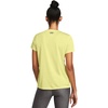 image:imageUnder Armour Womens Tech Twist V Neck Short Sleeve TShirt727 Sonic Yellow  White  Black