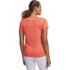 image:imageUnder Armour Womens Tech Twist V Neck Short Sleeve TShirt847 Fire   White