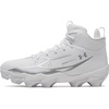 image:imageUnder Armour Spotlight Hammer Football Cleats100 WhiteMetallic SilverMetallic Silver