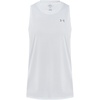 image:imageUnder Armour Womens Velocity Solid Tank Top100 White   Metallic Silver