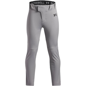 image:imageUnder Armour Boys Utility Pro Tapered Piped Pants075 Baseball Gray  Black  Black