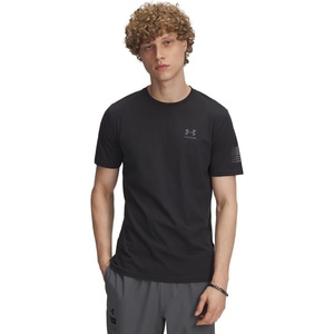 image:imageUnder Armour Freedom Flag Short Sleeve TShirt002 Black   Castlerock