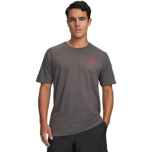 image:imageUnder Armour Freedom Flag Short Sleeve TShirt019 Charcoal Medium Heather   Red