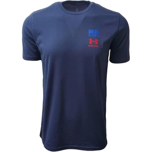 image:imageUnder Armour Mens Freedom Flag TShirt410 Midnight Navy   Red