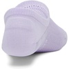 image:imageUnder Armour Womens Breathe Lite Liner Socks 6 Pack520 Purple Luxe  Purple Luxe  White