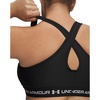 image:imageUnder Armour Womens Crossback Mid Impact Sports Bra008 Ultimate Black   White
