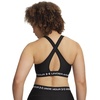image:imageUnder Armour Womens Crossback Mid Impact Sports Bra011 Ultimate Black   White