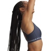 image:imageUnder Armour Womens Crossback Mid Impact Sports Bra044 Downpour Gray   Blue Fog