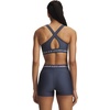 image:imageUnder Armour Womens Crossback Mid Impact Sports Bra044 Downpour Gray   Blue Fog