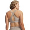 image:imageUnder Armour Womens Crossback Mid Impact Sports Bra203 Timberwolf Taupe   Summit White