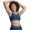 image:imageUnder Armour Womens Crossback Mid Impact Sports Bra498 Wham Blue   Blue Haze