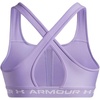 image:imageUnder Armour Womens Crossback Mid Impact Sports Bra538 Transparent   White