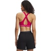 image:imageUnder Armour Womens Crossback Mid Impact Sports Bra681 Shaded Fuchsia   White