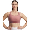 image:imageUnder Armour Womens Crossback Mid Impact Sports Bra688 Cinna Red   White