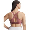 image:imageUnder Armour Womens Crossback Mid Impact Sports Bra688 Cinna Red   White