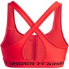 image:imageUnder Armour Womens Crossback Mid Impact Sports Bra714 Racer Red   Black