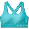 image:imageUnder Armour Womens Crossback Mid Impact Sports BraBreathtaking Blue Breathtaking Blue