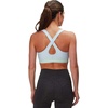 image:imageUnder Armour Womens Crossback Mid Impact Sports BraCoded Blue Coded Blue