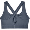 image:imageUnder Armour Womens Crossback Mid Impact Sports BraDownpour Gray 044Black