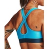 image:imageUnder Armour Womens Crossback Mid Impact Sports BraEquator Blue 417Mechanic Blue