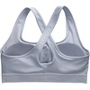 image:imageUnder Armour Womens Crossback Mid Impact Sports BraHalo Gray White