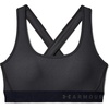 image:imageUnder Armour Womens Crossback Mid Impact Sports BraJet Gray Black