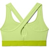 image:imageUnder Armour Womens Crossback Mid Impact Sports BraLime Ice 450Lime Ice