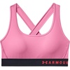 image:imageUnder Armour Womens Crossback Mid Impact Sports BraLipstick 691Lipstick