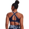 image:imageUnder Armour Womens Crossback Mid Impact Sports BraMineral Blue 470Mineral Blue