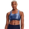 image:imageUnder Armour Womens Crossback Mid Impact Sports BraMineral Blue 470Mineral Blue