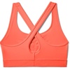 image:imageUnder Armour Womens Crossback Mid Impact Sports BraPeach Plasma 836Jet Gray