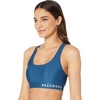 image:imageUnder Armour Womens Crossback Mid Impact Sports BraPetrol Blue Petrol Blue