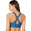 image:imageUnder Armour Womens Crossback Mid Impact Sports BraPetrol Blue Petrol Blue