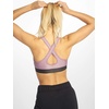 image:imageUnder Armour Womens Crossback Mid Impact Sports BraPurple Prime Jet Gray