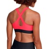 image:imageUnder Armour Womens Crossback Mid Impact Sports BraRed Black