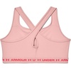 image:imageUnder Armour Womens Crossback Mid Impact Sports BraRetro Pink Light Heather 676Royal Blue