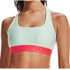image:imageUnder Armour Womens Crossback Mid Impact Sports BraSeaglass Blue 403Beta