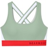 image:imageUnder Armour Womens Crossback Mid Impact Sports BraSeaglass Blue 403Beta