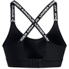 image:imageUnder Armour Womens Infinity Low Impact Sports Bra DDD Cup001 Black   White