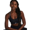 image:imageUnder Armour Womens Infinity Low Impact Sports Bra DDD Cup001 Black   White