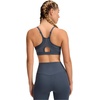 image:imageUnder Armour Womens Infinity Low Impact Sports Bra DDD Cup044 Downpour Gray   White