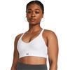 image:imageUnder Armour Womens Infinity Low Impact Sports Bra DDD Cup100 White   Black