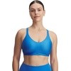 image:imageUnder Armour Womens Infinity Low Impact Sports Bra DDD Cup402 Blue Atlantis   Washed Navy