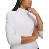 image:imageUnder Armour Womens Motion 12 Zip100 White   Halo Gray